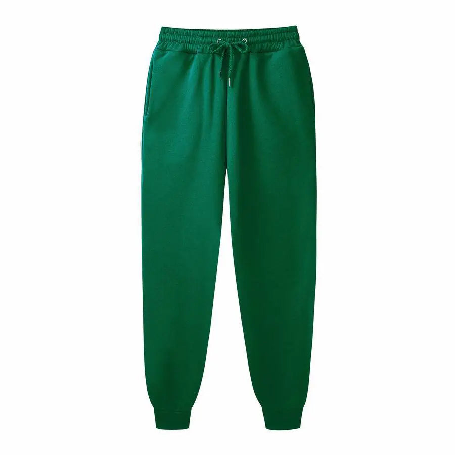 Men's Casual Sweatpants, Solid Color Lounge Trousers