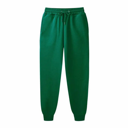 Men's Casual Sweatpants, Solid Color Lounge Trousers