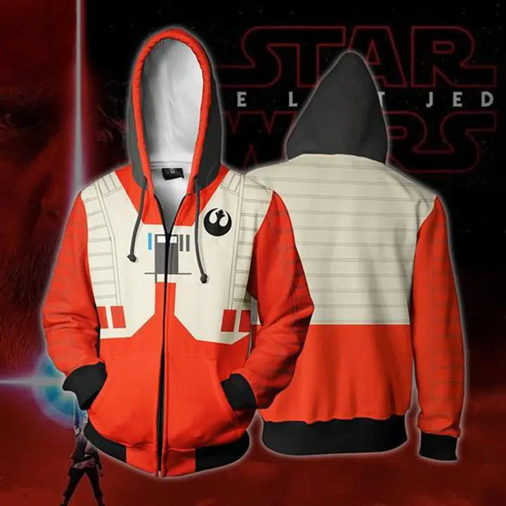 $20 Star Wars 3D Graphic Hoodie - Fashion Print Sweatshirt