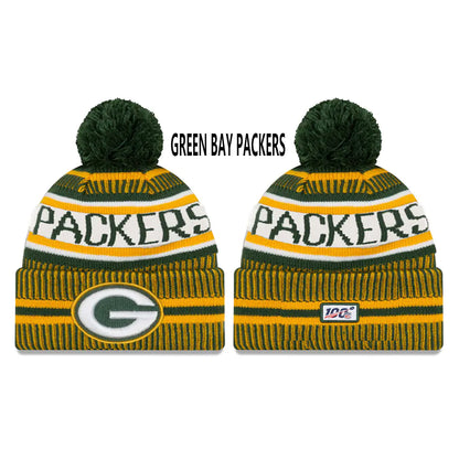 NFL Embroidered Knit Beanie for American Football Teams