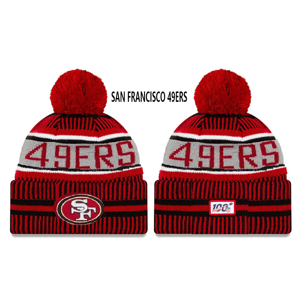 NFL Embroidered Knit Beanie for American Football Teams