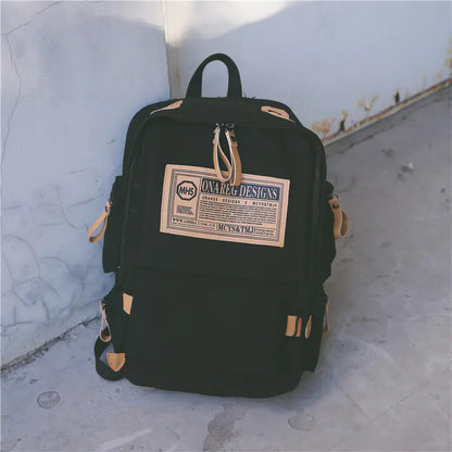 Canvas Couple Backpack