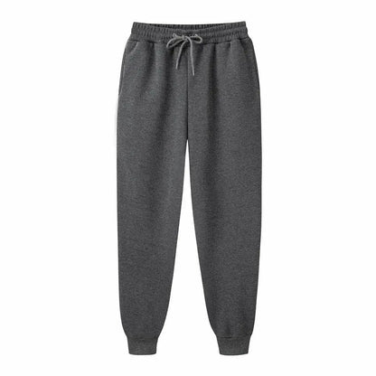 Men's Casual Sweatpants, Solid Color Lounge Trousers