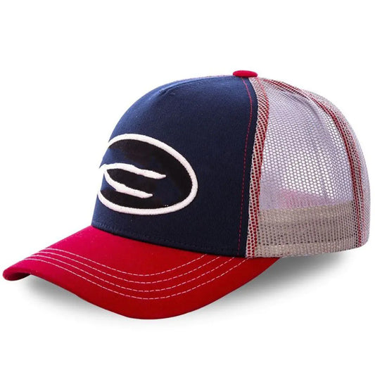 Embroidered Breathable Cotton Mesh Sunshade Hat