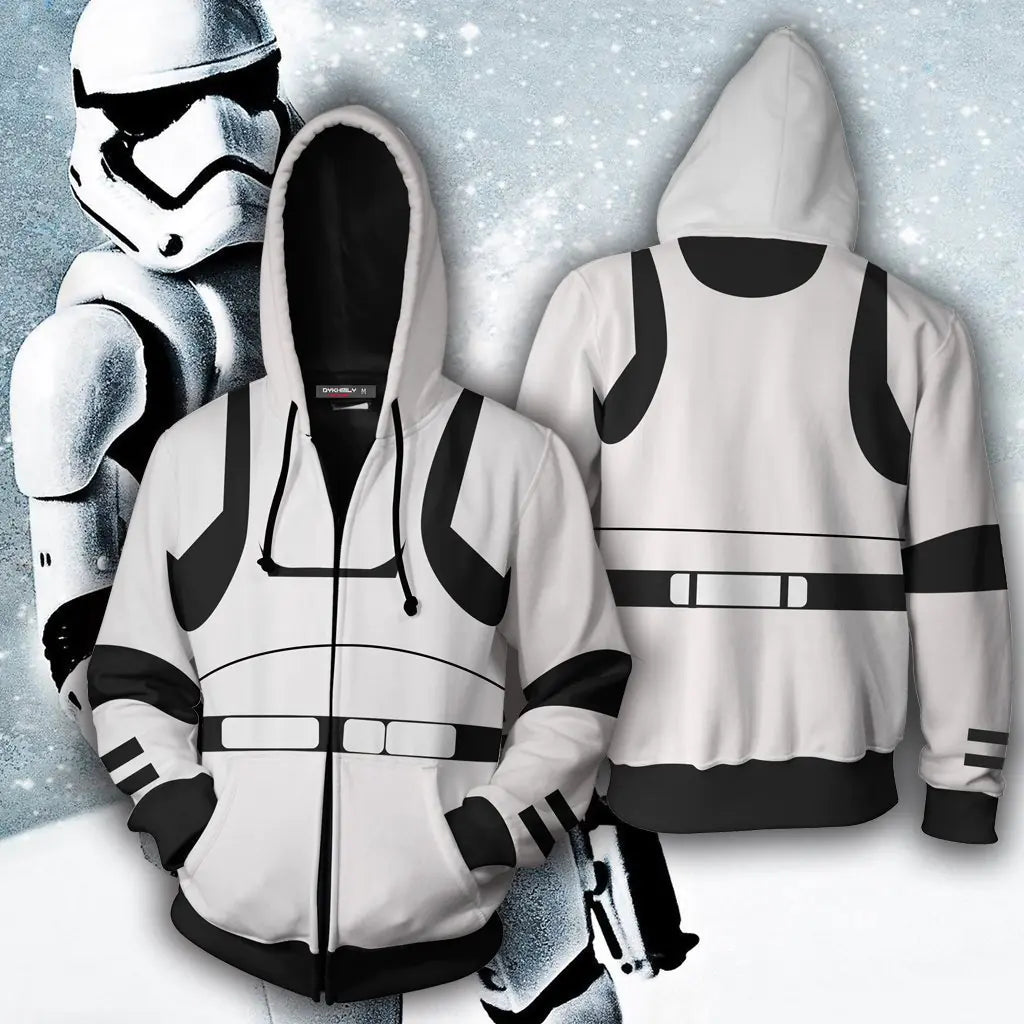 $20 Star Wars 3D Graphic Hoodie - Fashion Print Sweatshirt