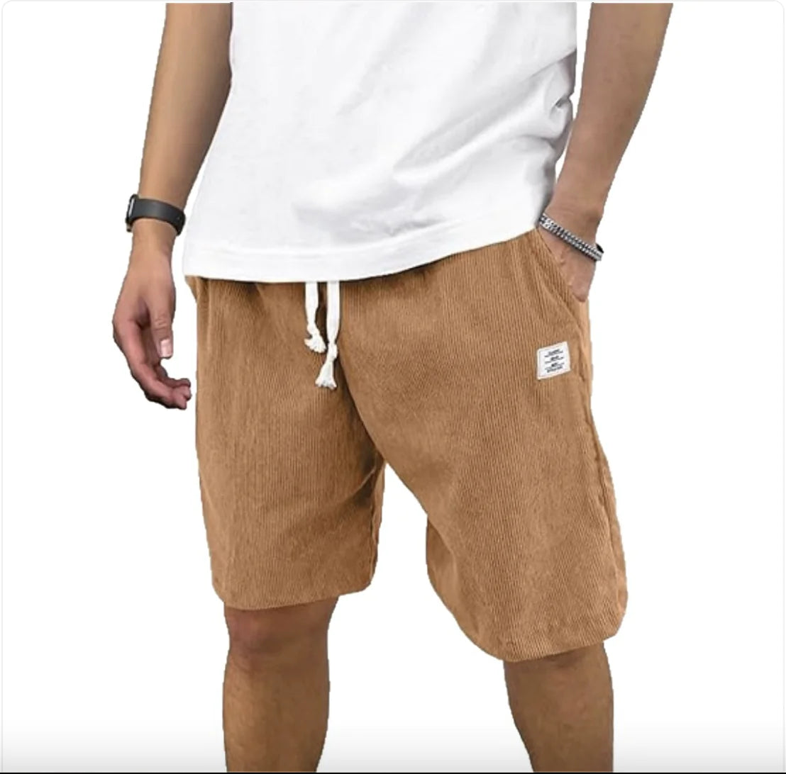 Men’s Corduroy Sports Shorts