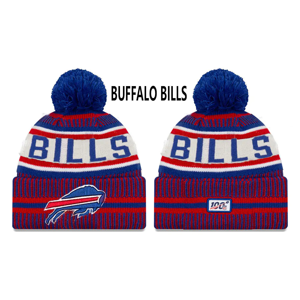NFL Embroidered Knit Beanie for American Football Teams