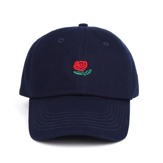 Rose Embroidered Sun Hat
