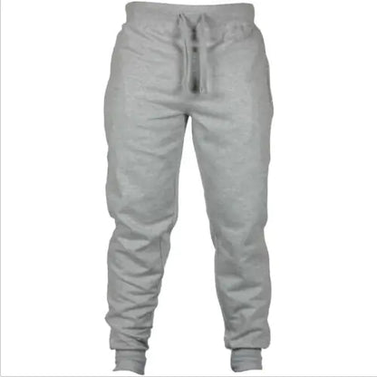 Men's Plus Size Solid Color Fitness Sweatpants