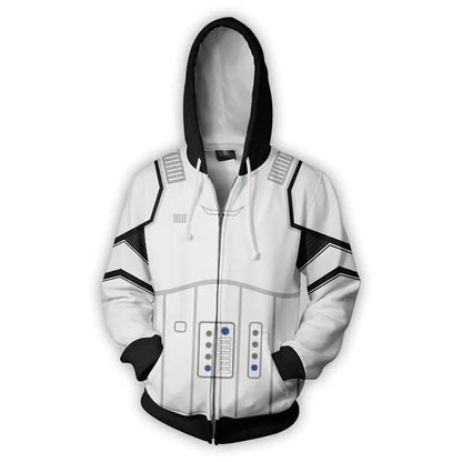 $20 Star Wars 3D Graphic Hoodie - Fashion Print Sweatshirt