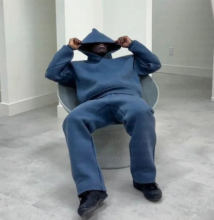 Unisex Pullover Fleece Hoodie Sweatshirt