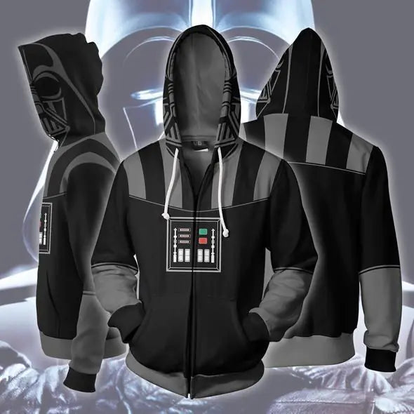 $20 Star Wars 3D Graphic Hoodie - Fashion Print Sweatshirt