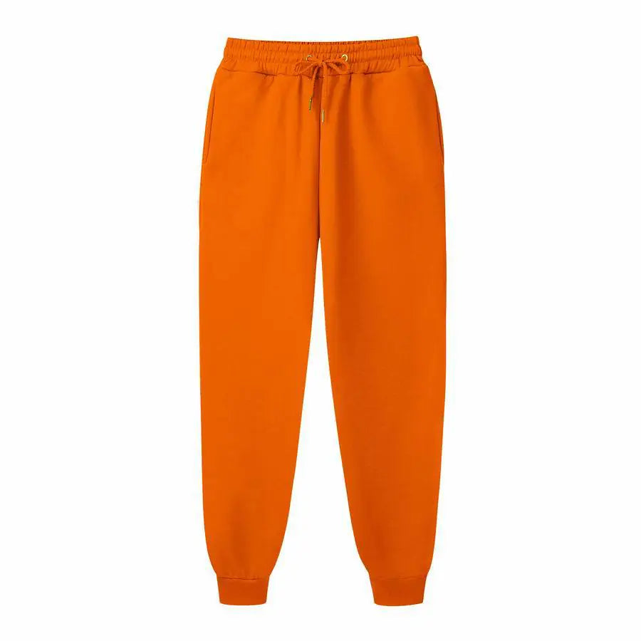Men's Casual Sweatpants, Solid Color Lounge Trousers