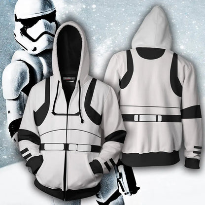 $20 Star Wars 3D Graphic Hoodie - Fashion Print Sweatshirt