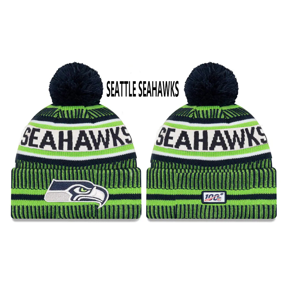 NFL Embroidered Knit Beanie for American Football Teams