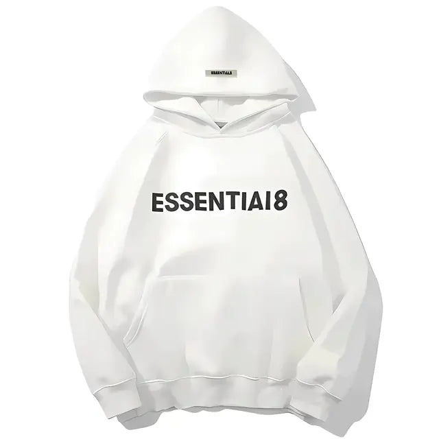 3D Rubber Logo Hoodie - High Quality Unisex Pullover