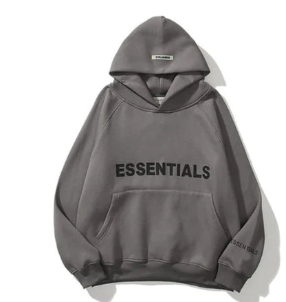 3D Rubber Logo Hoodie - High Quality Unisex Pullover