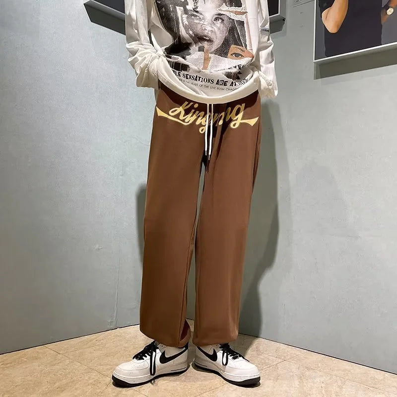 Versatile Casual American Hip-Hop Sweatpants