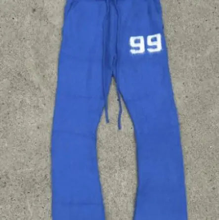American Street Hip-Hop Embroidered Sweatpants