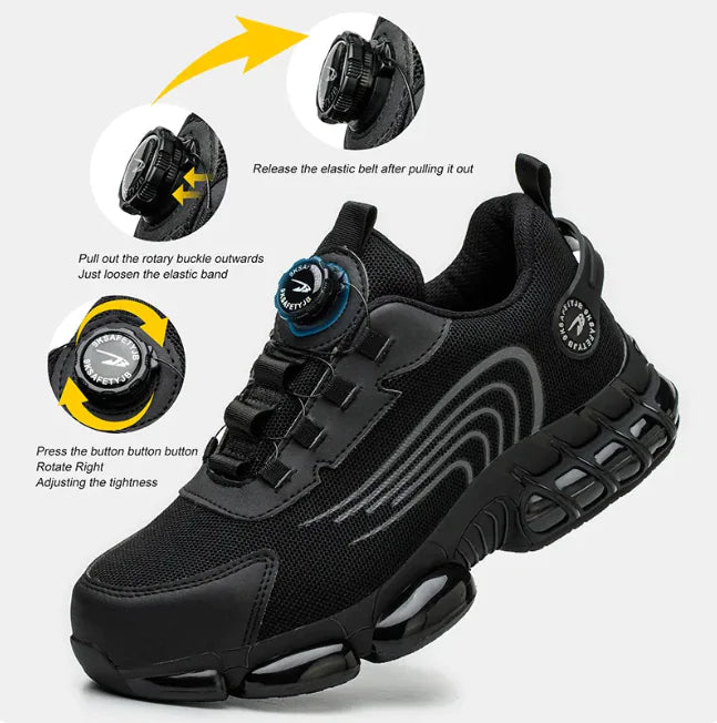 Men’s Breathable Safety Work Shoes