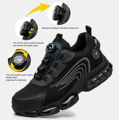Men’s Breathable Safety Work Shoes