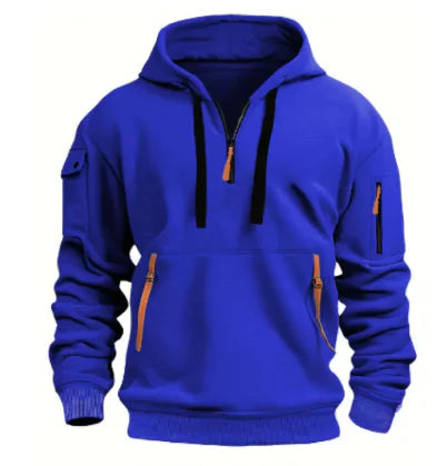 Unisex Plus Size Hooded Pullover Sweatshirt