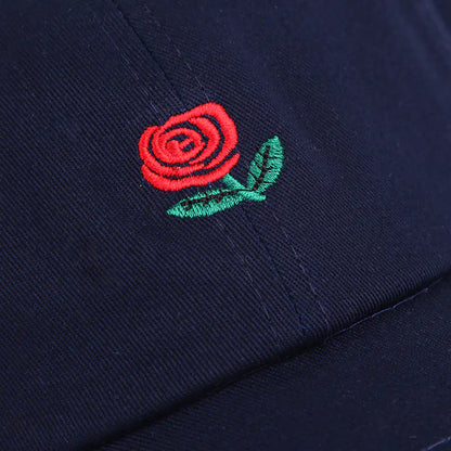 Rose Embroidered Sun Hat