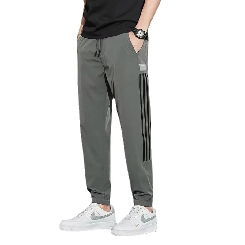 Men's Casual Ice Silk Sweatpants for Summer