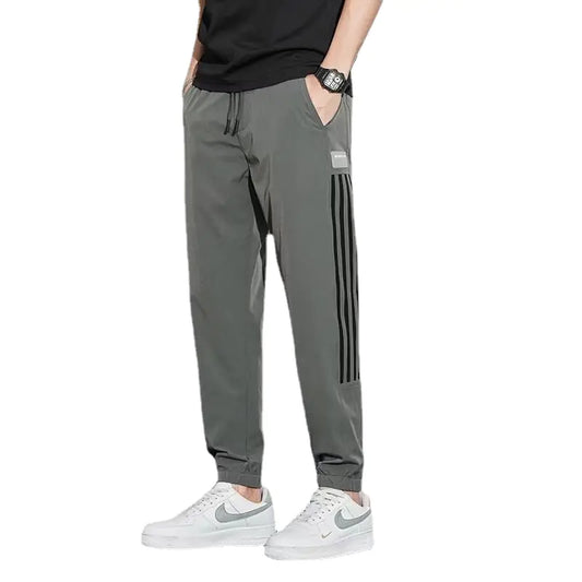 Men's Casual Ice Silk Sweatpants for Summer