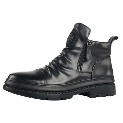 2023 Autumn New Men’s High-Top Casual Boots